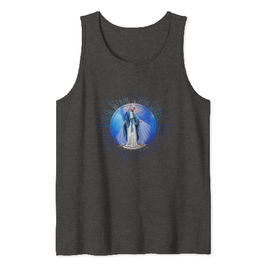 Virgin mary madonna maria ave maria catholic bibel Tank Tops