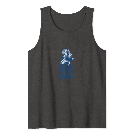 Dogma Lives Loudly Within Mary the Madonna Essenti Tank Tops