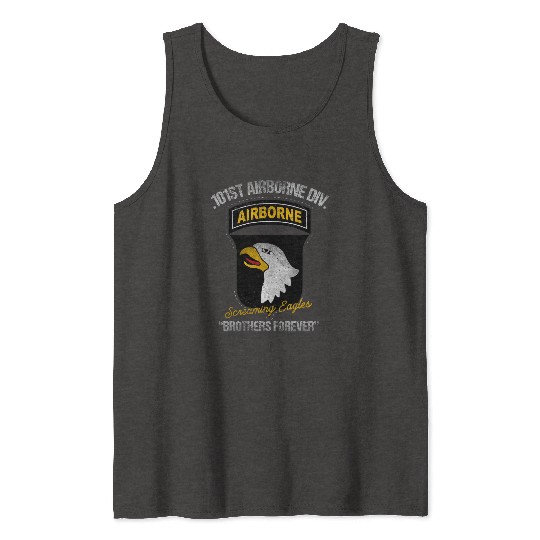 101st Airborne Division US Army Veteran Tank Tops
