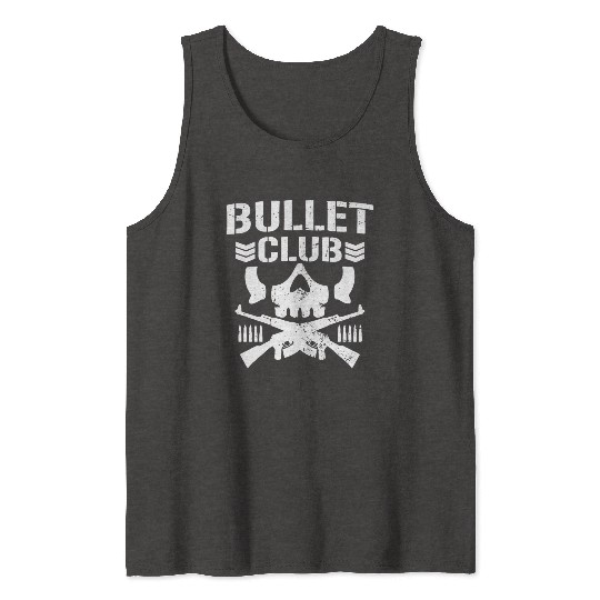 Japan Pro Wrestling Bullet Club Bone Soldier Tank Tops