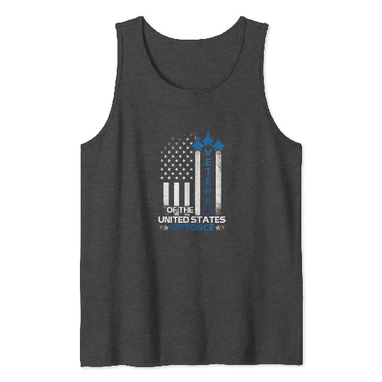Veteran Air Force Proud Army Veterans Day Tank Tops