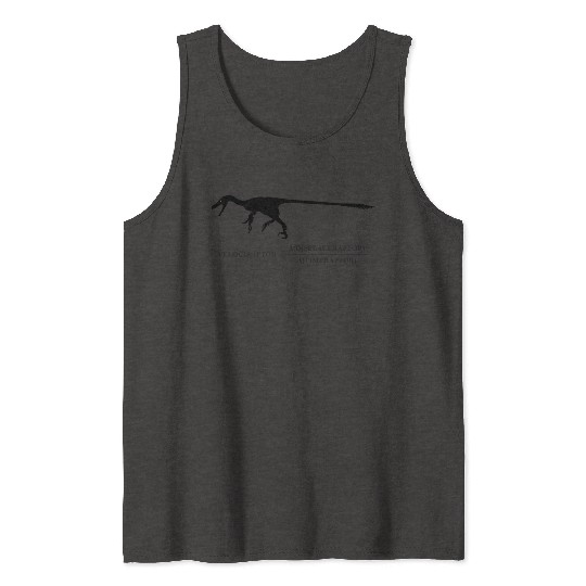 Velociraptor Science Joke Tank Tops