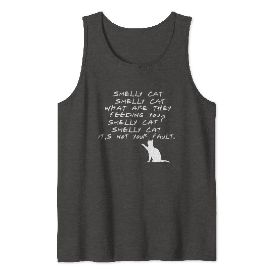 Smelly Cat Friends Tv Show Tank Tops