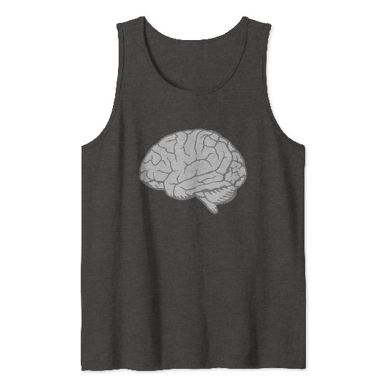 Brain Anatomy Organ Tank Tops
