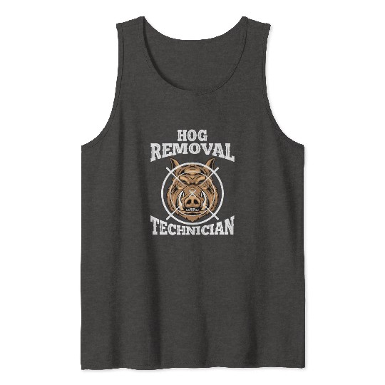 Boar wild boar hunting Wild boar hunter Tank Tops