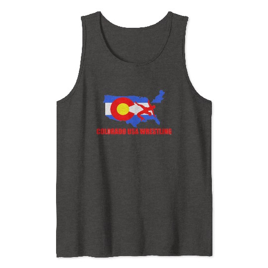 Team USA Wrestling Colorado Division Tank Tops