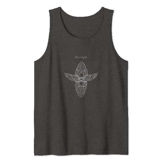 seraph seraphim angel ink illustration Tank Tops