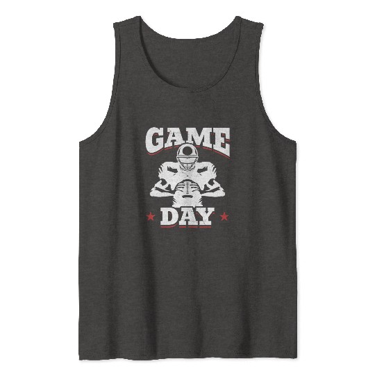 American Football Game Day Tank Tops