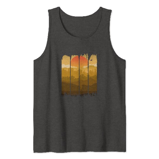 A Wilderness Somewhere, Trees and Nature Tank Tops