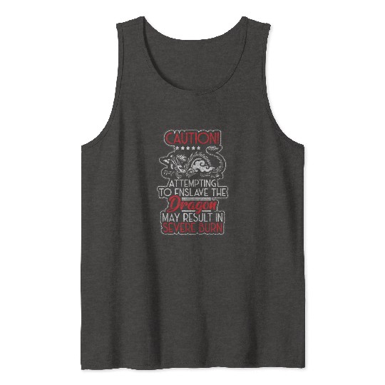 Dragon Imagination Mythology Japan Tank Tops