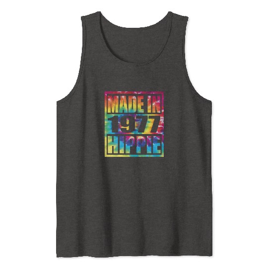 Hippie Birthday 1977 Tank Tops