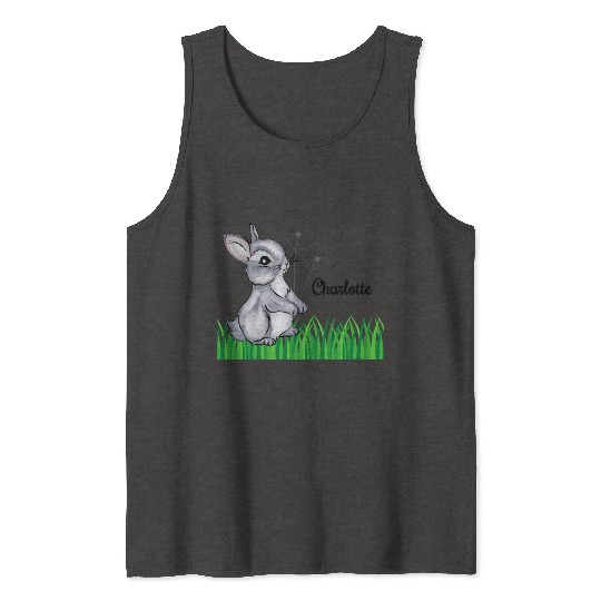 Bunny Name Gift Charlotte Tank Tops