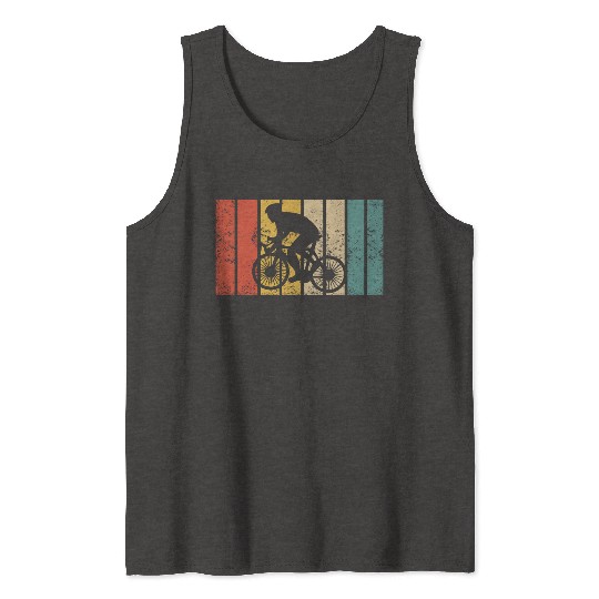 Cycling Cyclist Tank Tops