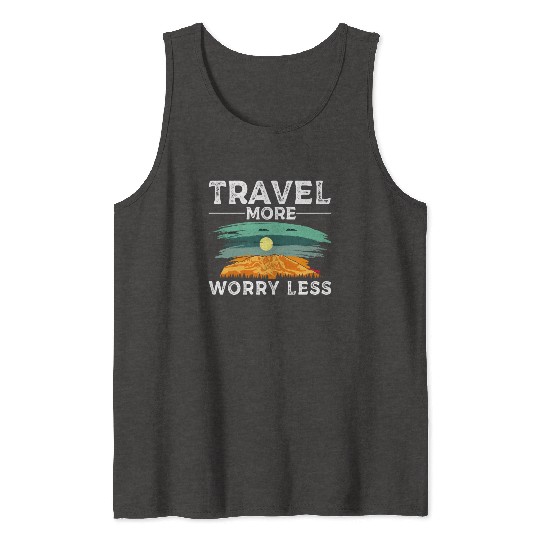 Nature Travel Adventure Traveling Tank Tops