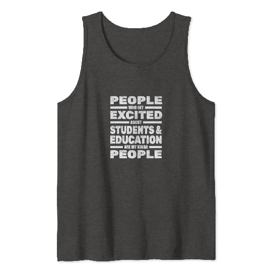High School Teacher Professor Tank Tops