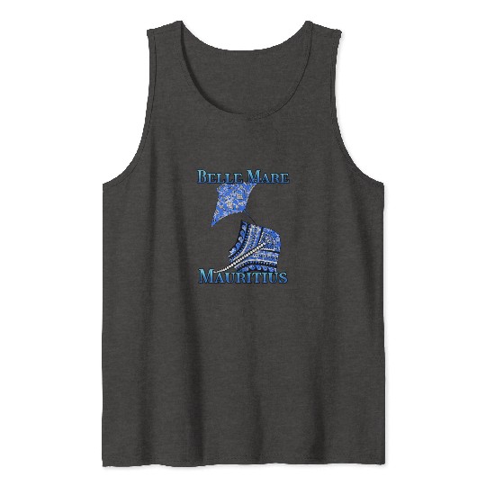 Belle Mare Vacation Tribal Stingrays Tank Tops