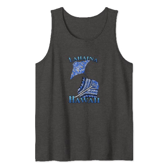 Lahaina Vacation Tribal Stingrays Tank Tops