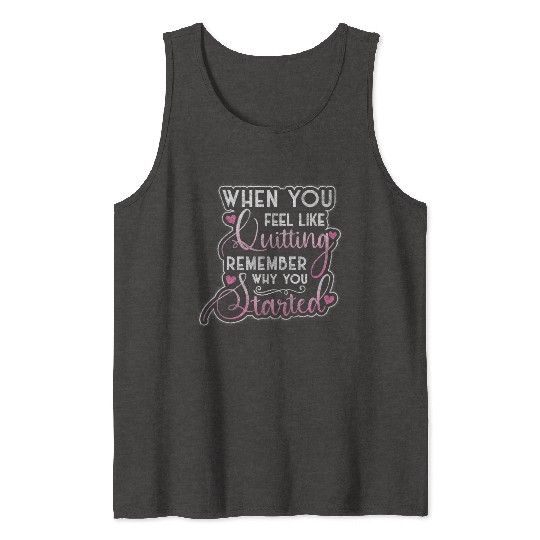 Entrepreneur Work Startup Tank Tops