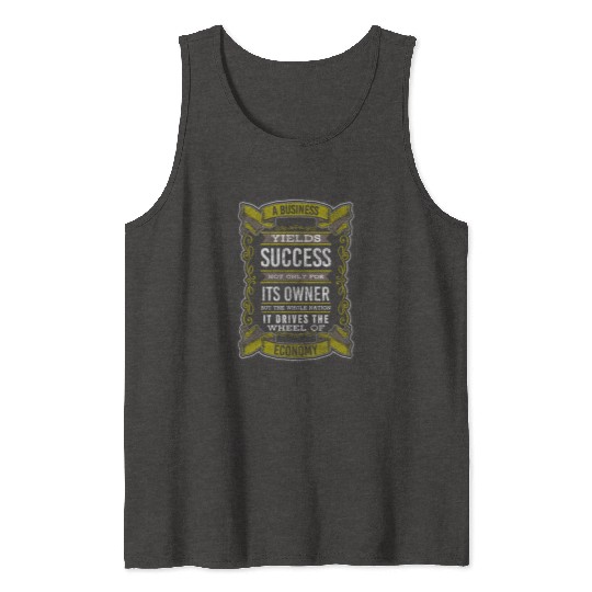 Job Boss Startup Tank Tops