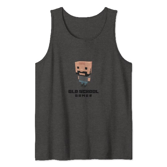 Old school gamer Tank Tops