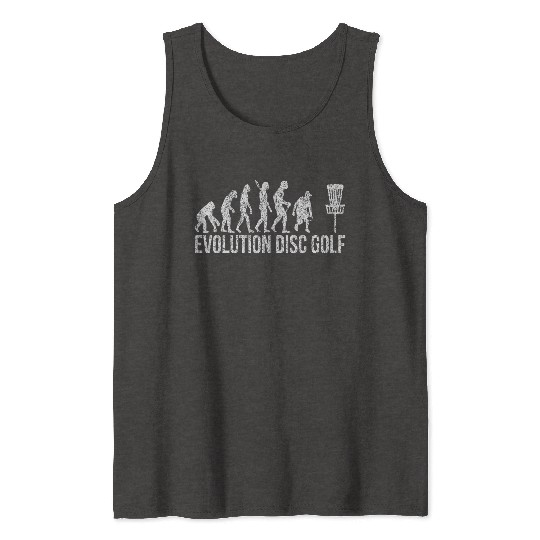 Evolution Disc Golf Distressed Tank Tops