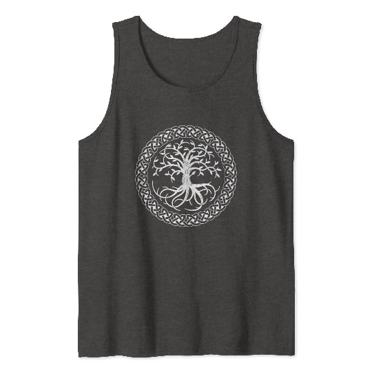 Celtic Tree of Life Tank Tops