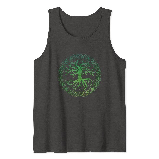 Celtic Tree of Life Tank Tops