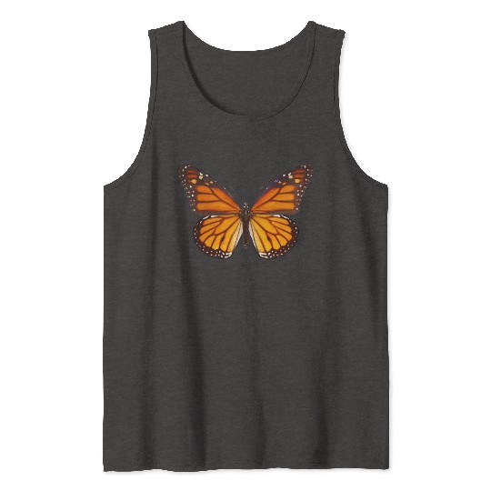 Monarch Butterfly Lover Tank Tops Plant Milkweed