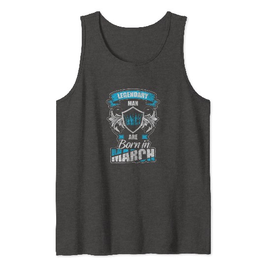 Month Of Birth Age Congratulations Surprise Tank Tops