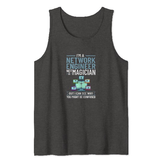 Network Engineer Director Computer Engineering Tank Tops