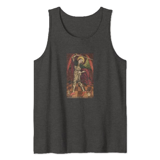 Saint Michael in Bakabánya Tank Tops
