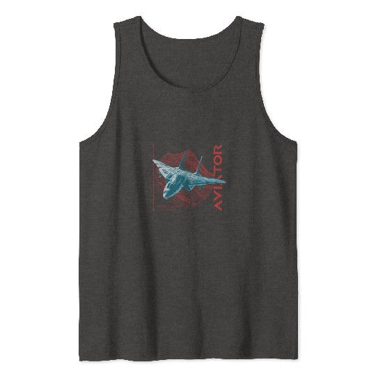 Aviator F-14 Tomcat Tank Tops