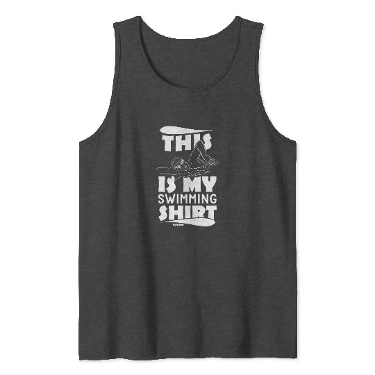 Swimming lifeguard swimming course outdoor pool gi Tank Tops