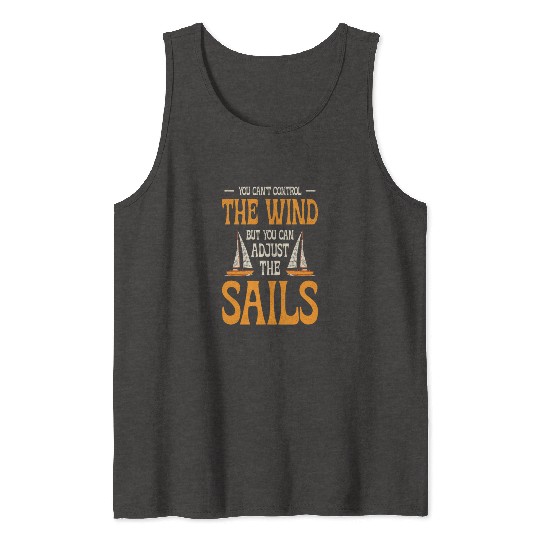 Sailing Boats Boat Kayak Pontoon Boating Captain Tank Tops