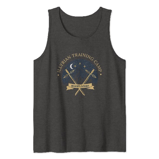 ACOTAR Illyrian Training Camp Camping Lover Tank Tops