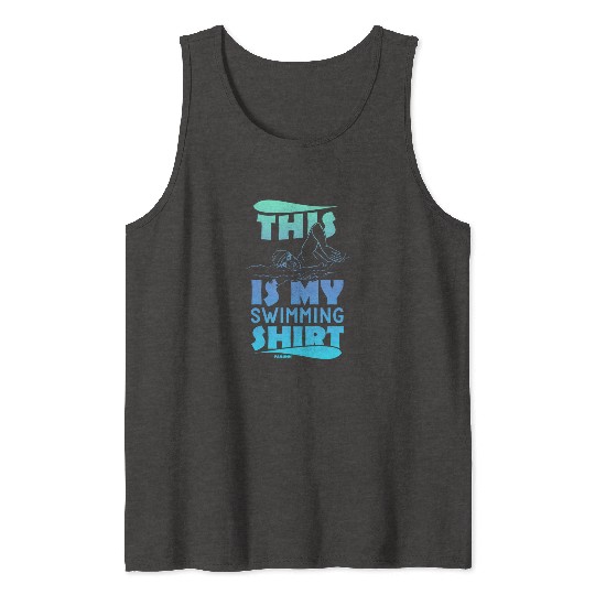 Swimming lifeguard swimming course outdoor pool gi Tank Tops