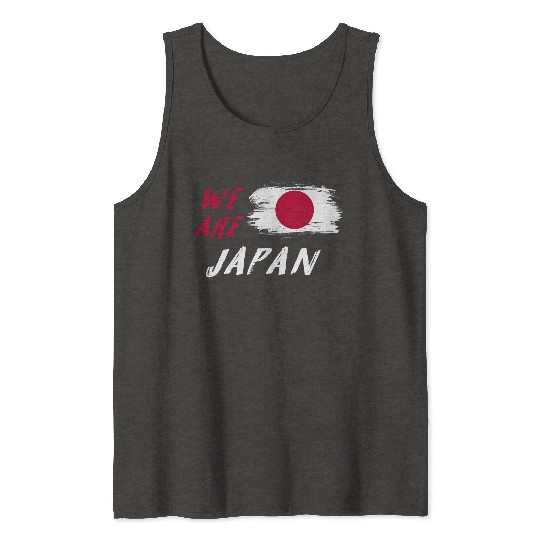 We are Japan flags Design Tank Tops