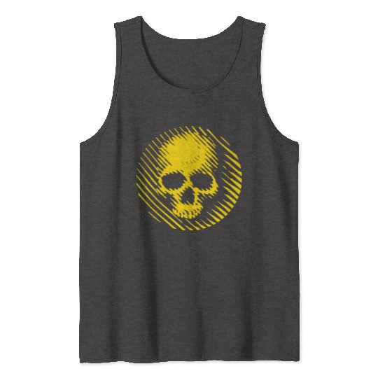 Skull Stripes Tank Tops
