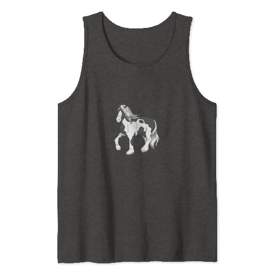 Irish Tinker Horse Tank Tops