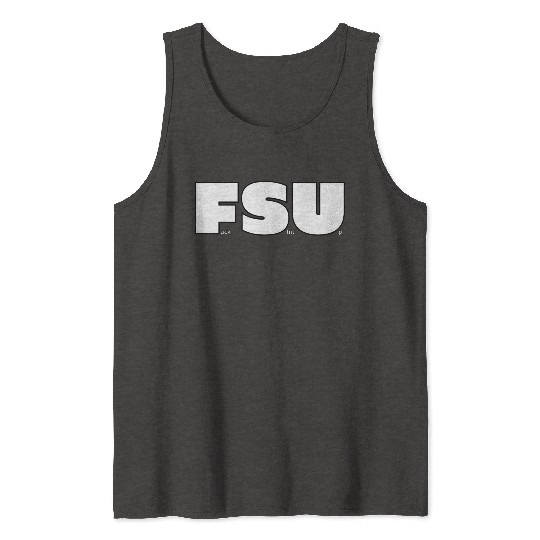 FSU Fuck Shit Up (Black Outlines) Tank Tops