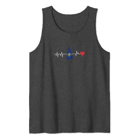 New Hampshire Heartbeat Gift Tank Tops