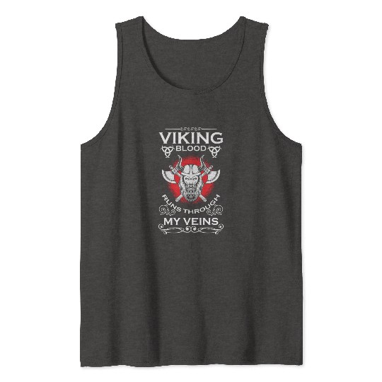 Thor Celtic Symbol Norsemen Tank Tops