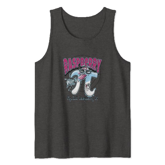 Pi Day Raspberry Pi Tank Tops