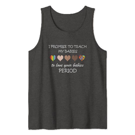 LBGT Flag Gay Pride Human Tank Tops