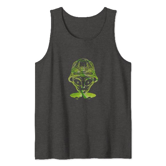 Surprising green space Tank Tops