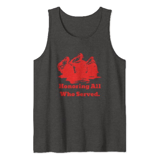 Thank You Veterans l Veterans Day Gift Idea Tank Tops