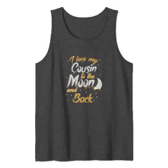 I love my cousin to the moon and back News Tank Tops