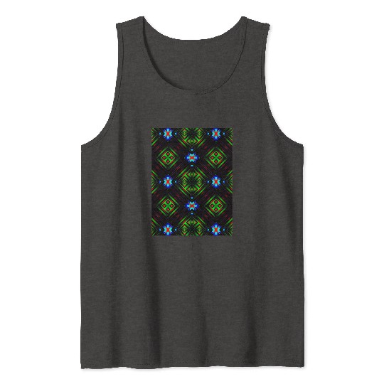 enchanting abstract seamless pattern Tank Tops