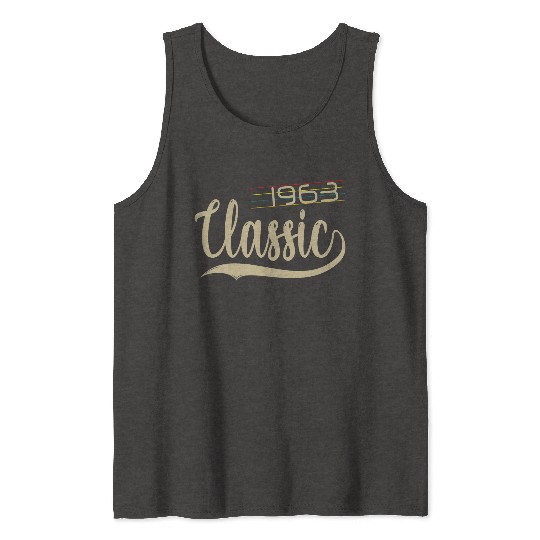 CLASSIC RETRO MADE IN 1963 55TH BIRTHDAY GIDTS 55 Tank Tops