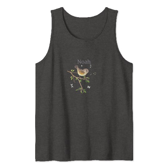 Waldier Vogel Name Noah Tank Tops